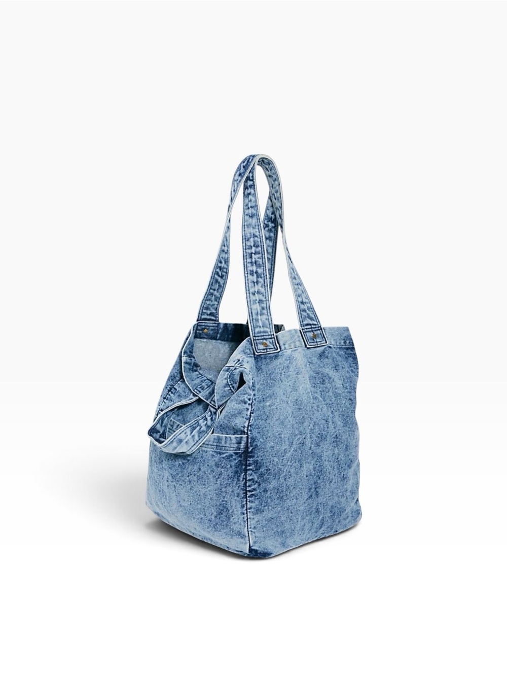 NEW Free People Oversized Denim Tote